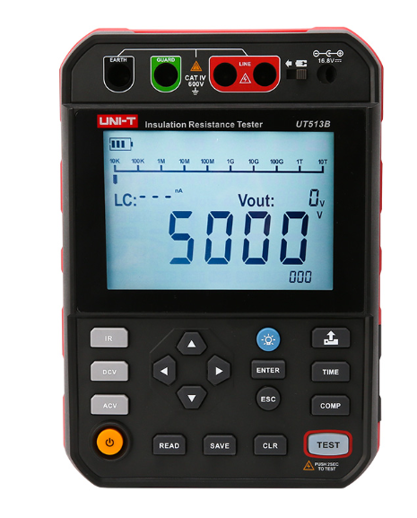 Тестер сопротивления изоляции UNI-T UT513B