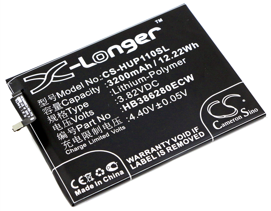 Аккумулятор CS-HUP110SL HB386280ECW для Huawei Honor 9 3.82V / 3200mAh / 12.22Wh