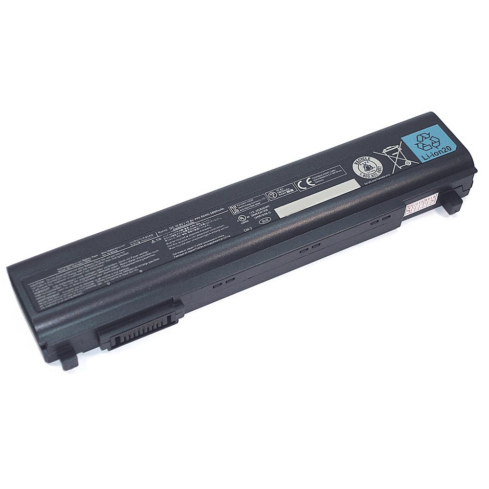 Аккумуляторная батарея для ноутбука Toshiba Portege R30-A (PA5163U) 10,8V 66Wh черная