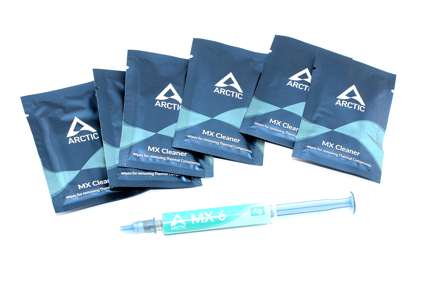 Термопаста Arctic Cooling MX-6 Thermal Compound 4г. с очистителем MX Cleaner ACTCP00084A