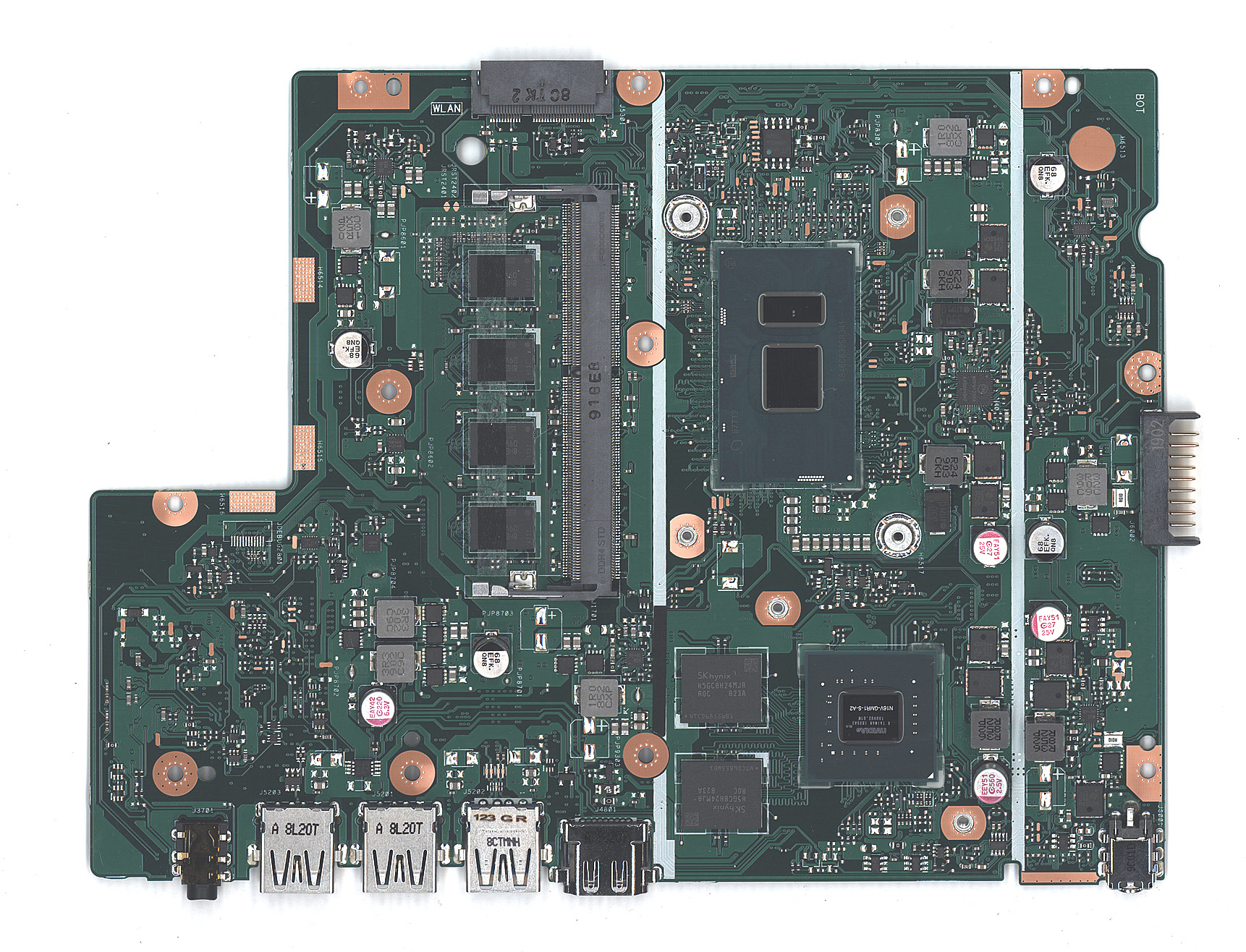 Материнская плата для Asus X540UB 8G/I7-7500U