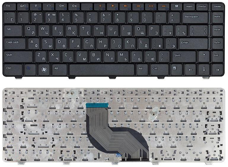 Клавиатура для ноутбука Dell Inspiron 14V 14R N4010 N4030 N5030 M5030 черная