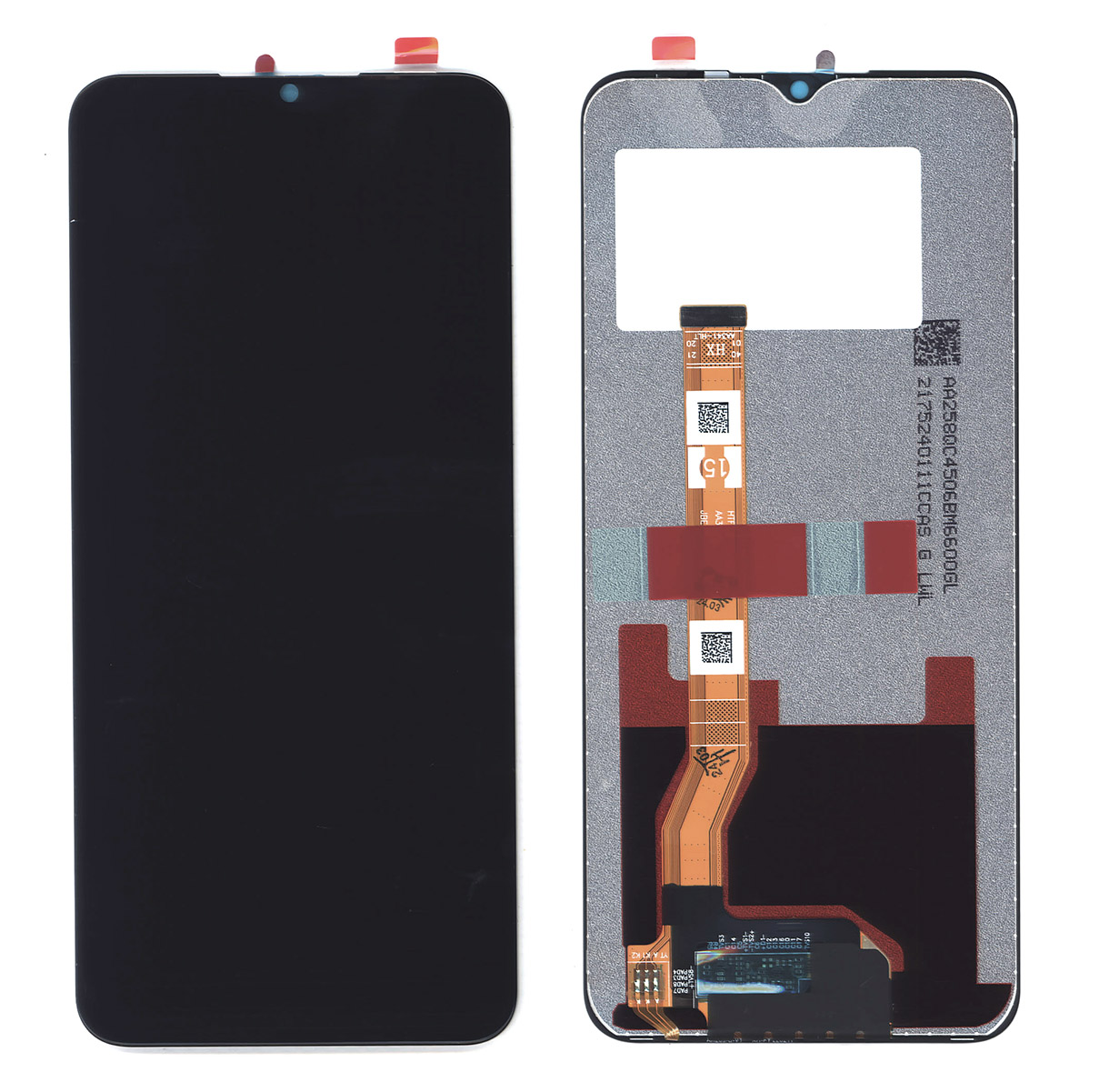 Дисплей для OPPO A17 (CPH2477), A17k (CPH2471) в сборе с тачскрином черный