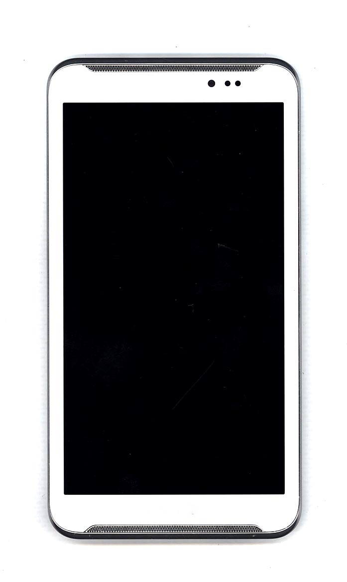 Модуль (матрица + тачскрин) Asus FonePad 6 ME560CG белый с рамкой уценка царапина