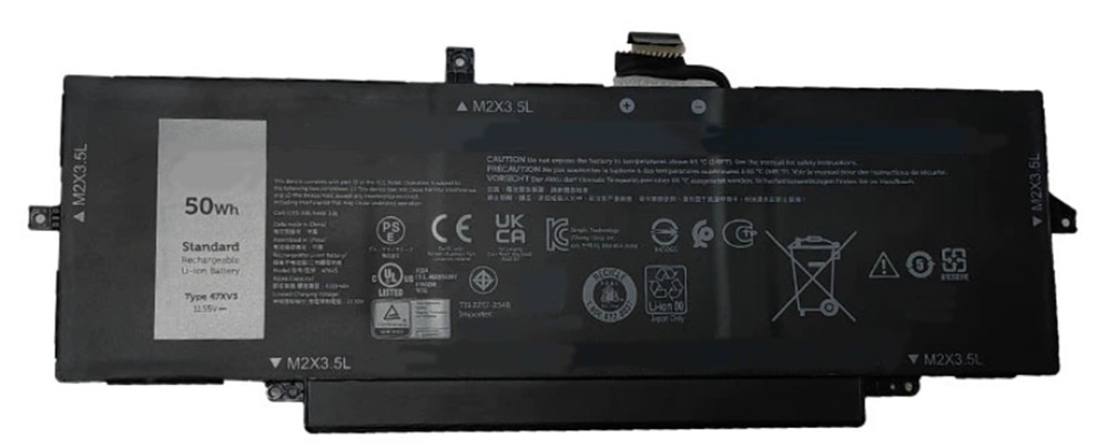 Аккумуляторная батарея для ноутбука Dell Latitude 13 9330 2-in-1 (47XV3) 11.55V 50Wh
