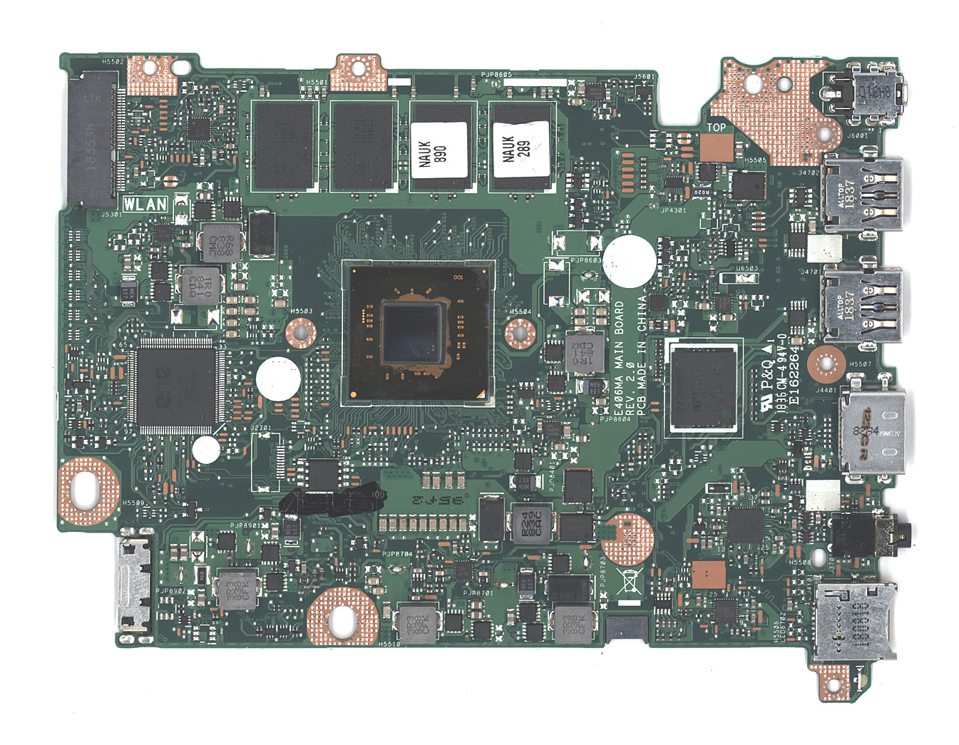 Материнская плата для Asus E406MA 4G/N4000 90NB0J80-R00092
