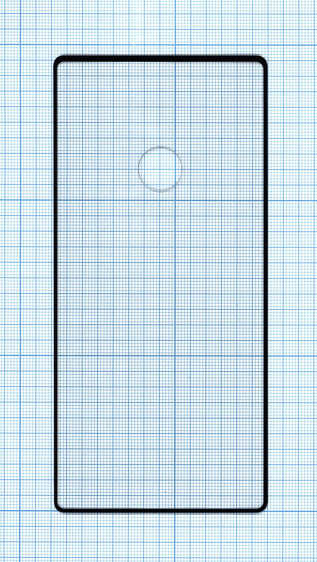 Защитное стекло "Полное покрытие Full Glue" для Samsung Galaxy Note 10 черное
