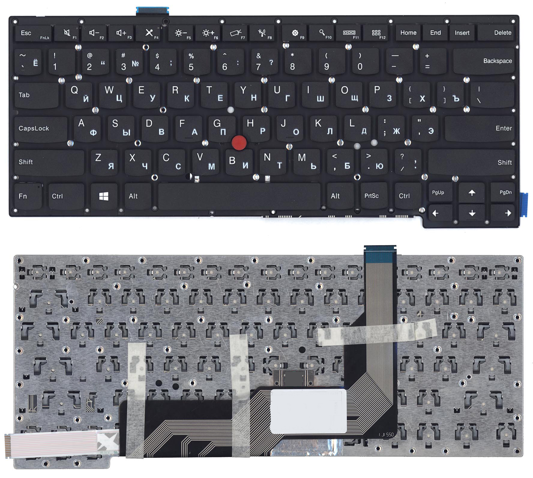 Клавиатура для ноутбука Lenovo ThinkPad S431 S3-S431 S440 S3-S440 черная без подсветки