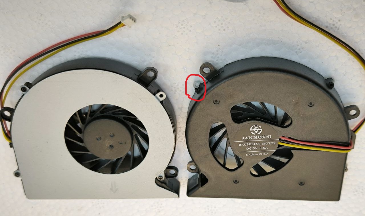 Вентилятор (кулер) для ноутбука Acer Aspire 5220 5310 5315 5520 5710 5720 7220 / Lenovo Y430 уценка