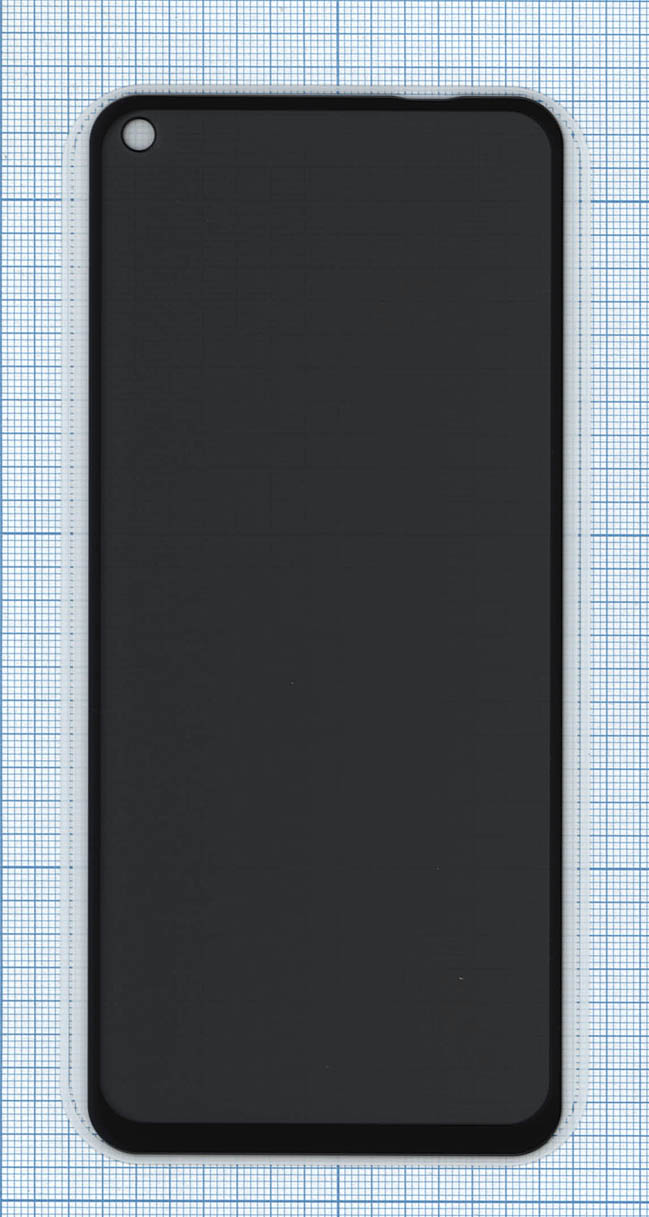 Защитное стекло UV Nano Privacy "Анти-шпион" для Realme 9i