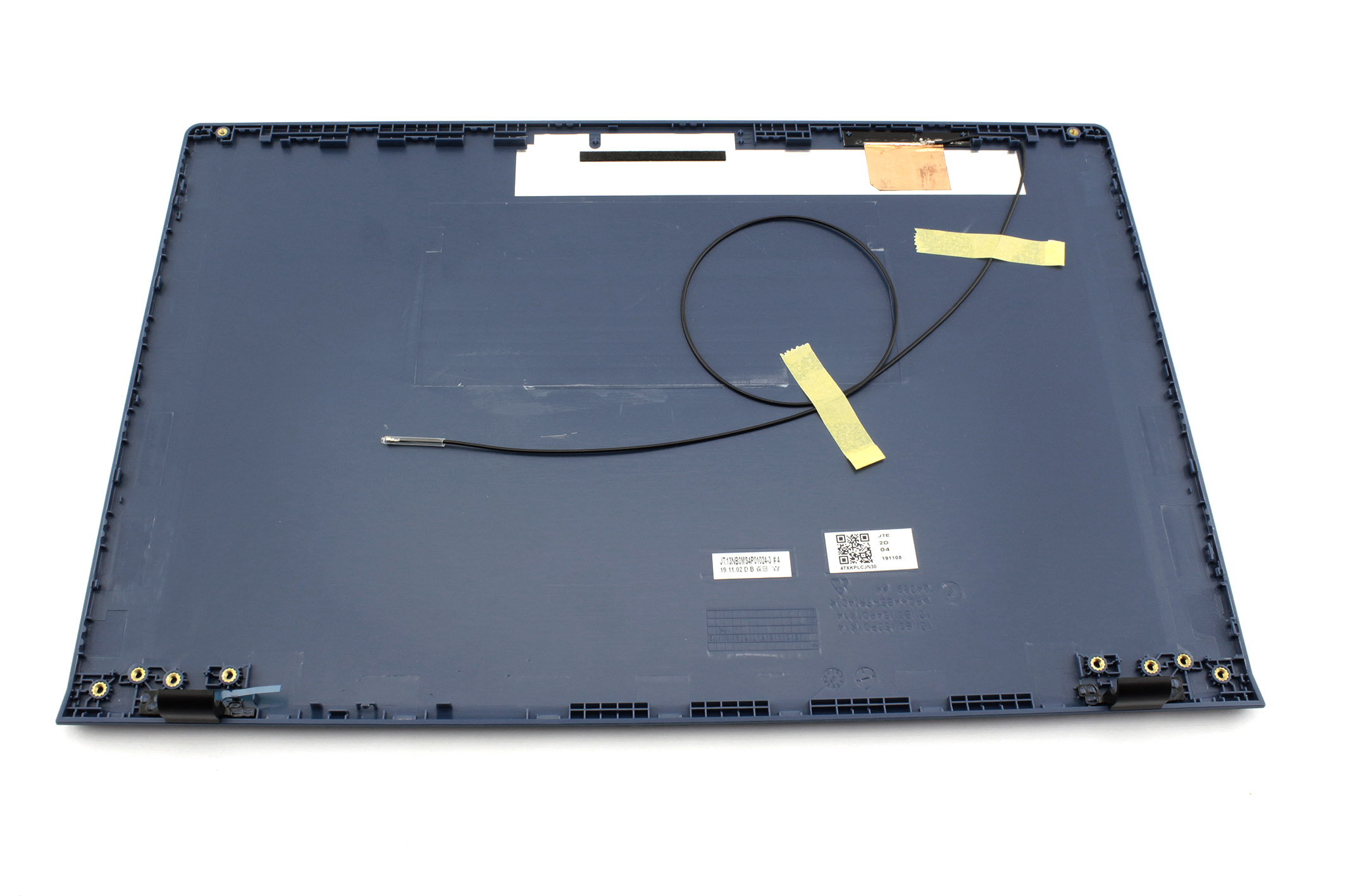 Крышка матрицы для Asus X409 синяя