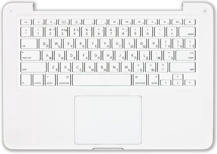 Топкейс для MacBook A1342 белый 13,3"