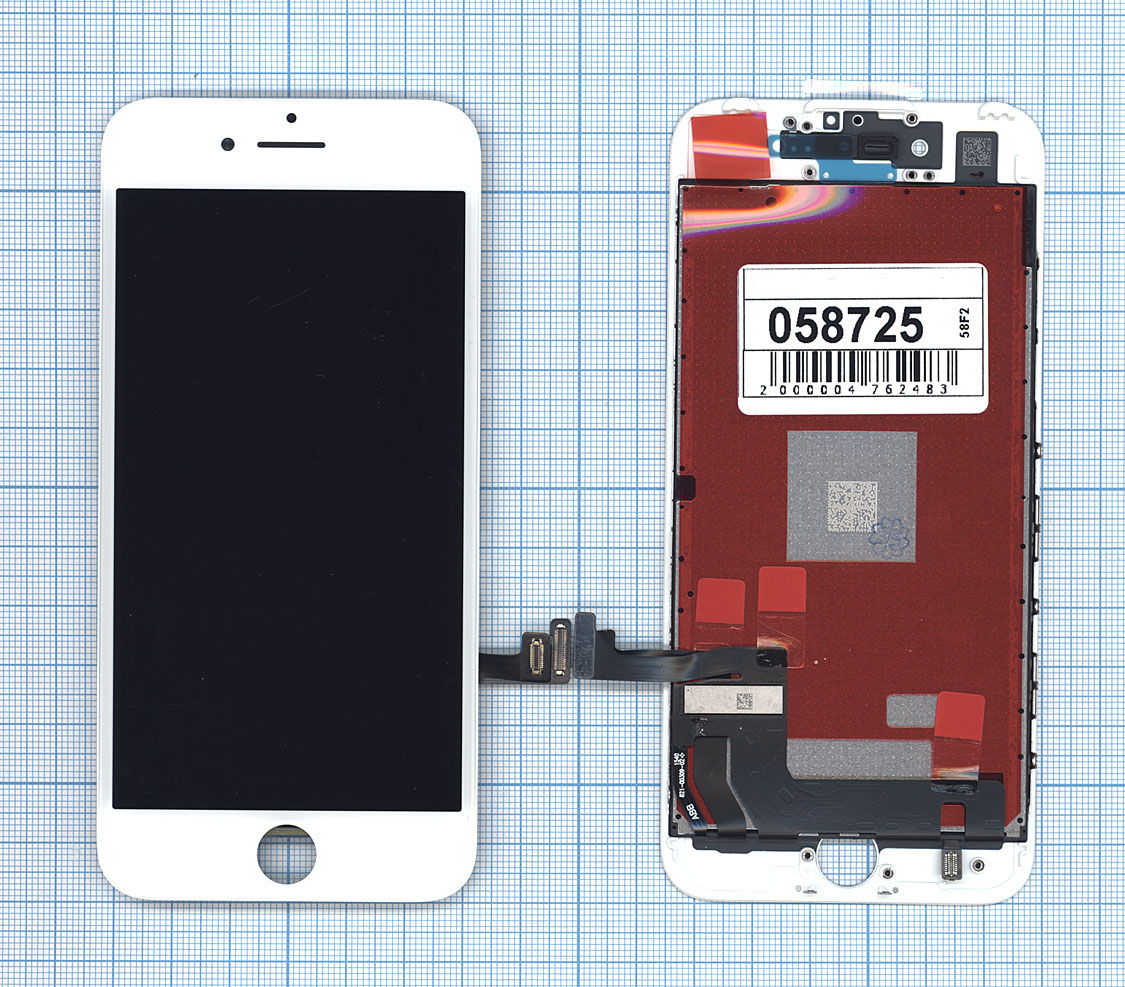 Дисплей для Apple iPhone 7 в сборе с тачскрином (Foxconn) белый