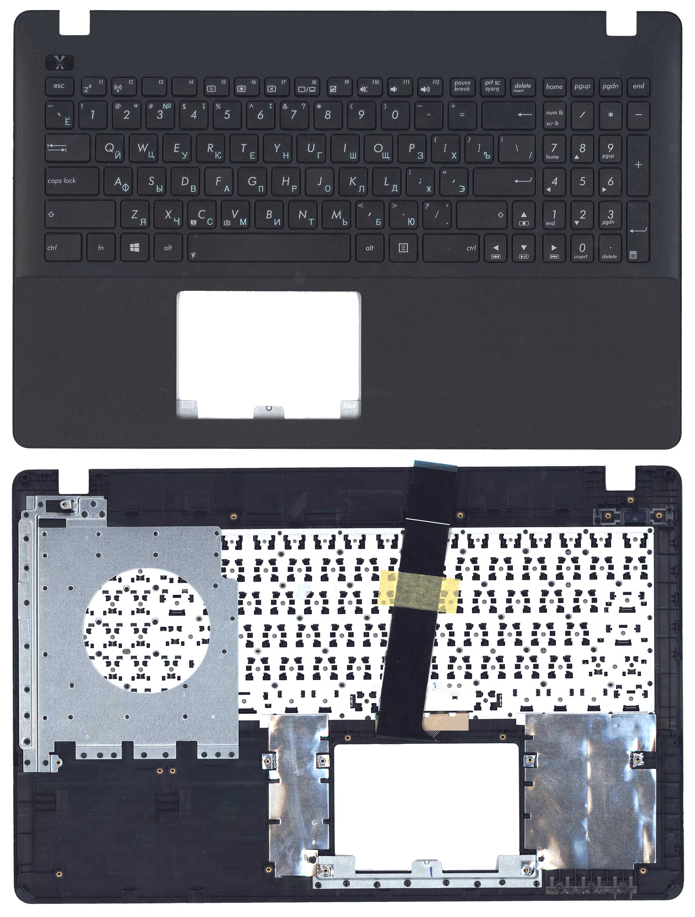 Топкейс для Asus X550 черный