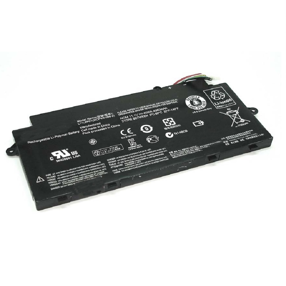 Аккумуляторная батарея для ноутбука Lenovo IdeaPad U510 (L11L6P01) 11.1V 45Wh черная