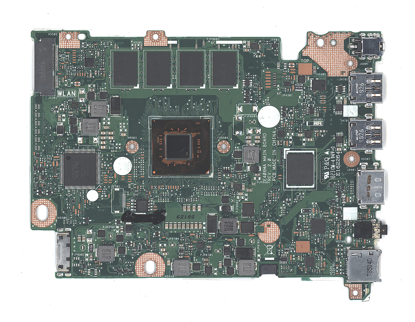Материнская плата для Asus E406MA 4G/N5000 90NB0J80-R00071