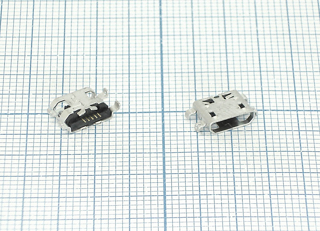 Разъем Micro USB для Alcatel 2005/3040/3041D/4030/5020/5036/6010/6030/6040/6043/6050Y/7025D/7030R/MT