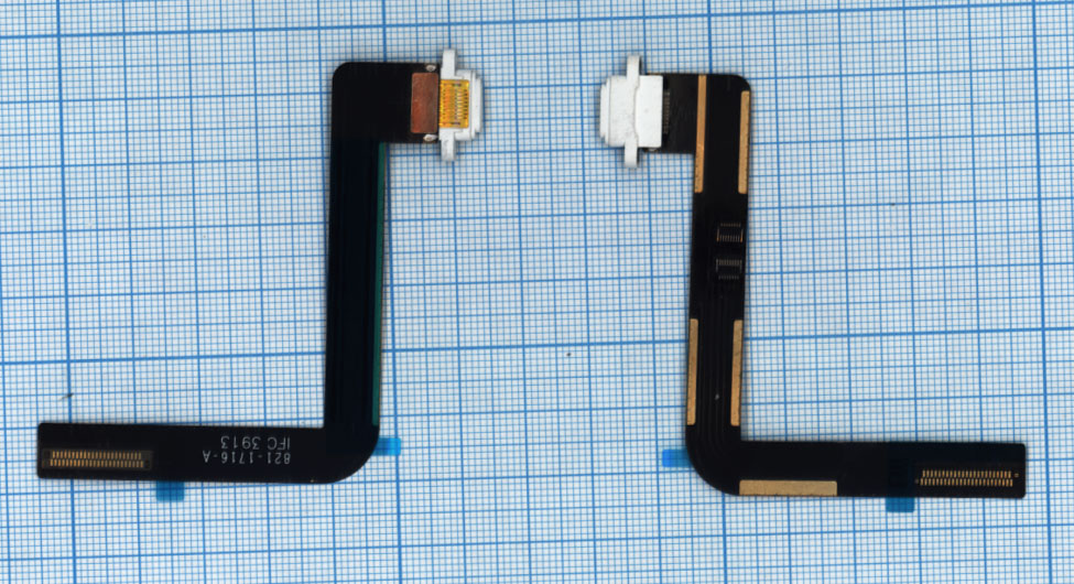 Шлейф разъема питания для Apple iPad AIR белый