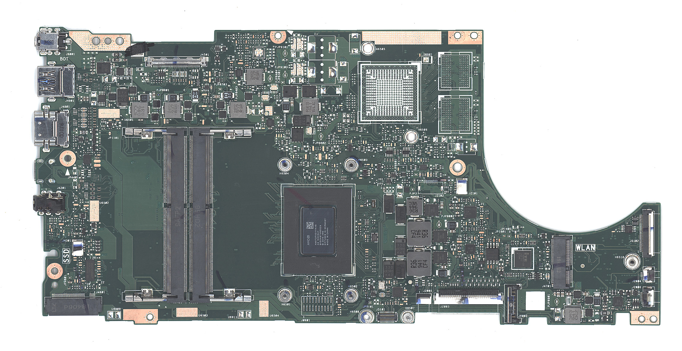 Материнская плата для Asus X510QA A12-9720P 90NB0MD0-R00021