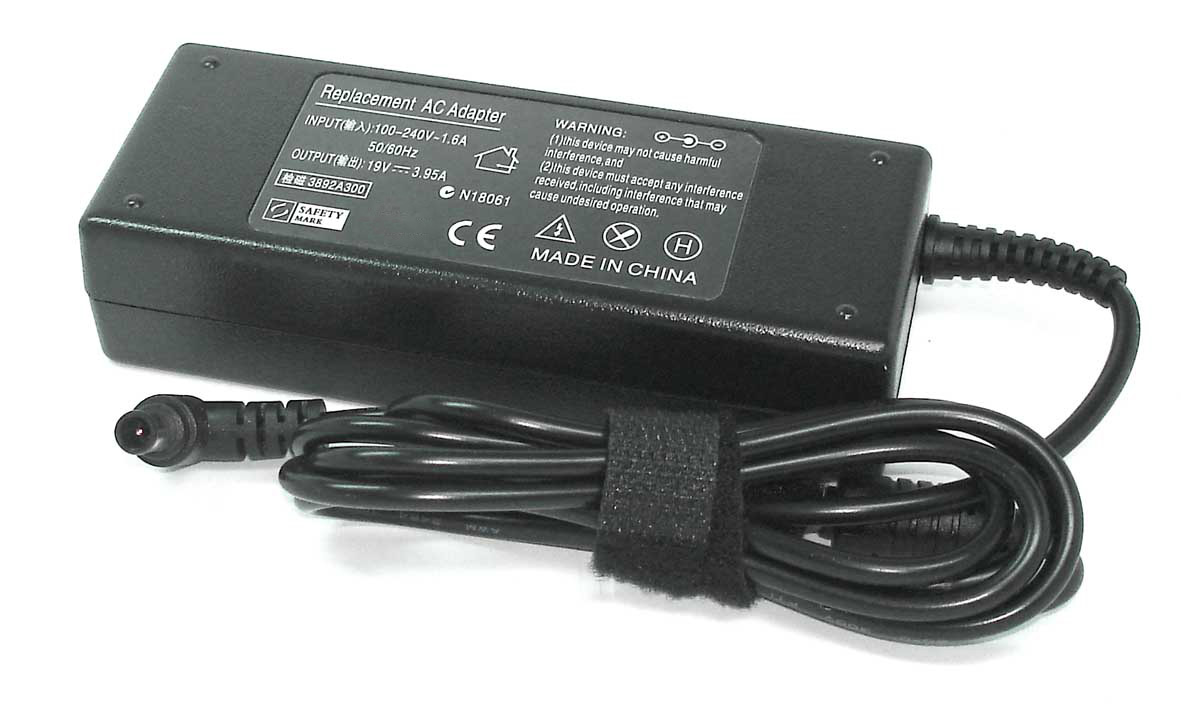 Блок питания (сетевой адаптер) для ноутбуков Delta 19V 3.95A 5.5x2.5 REPLACEMENT