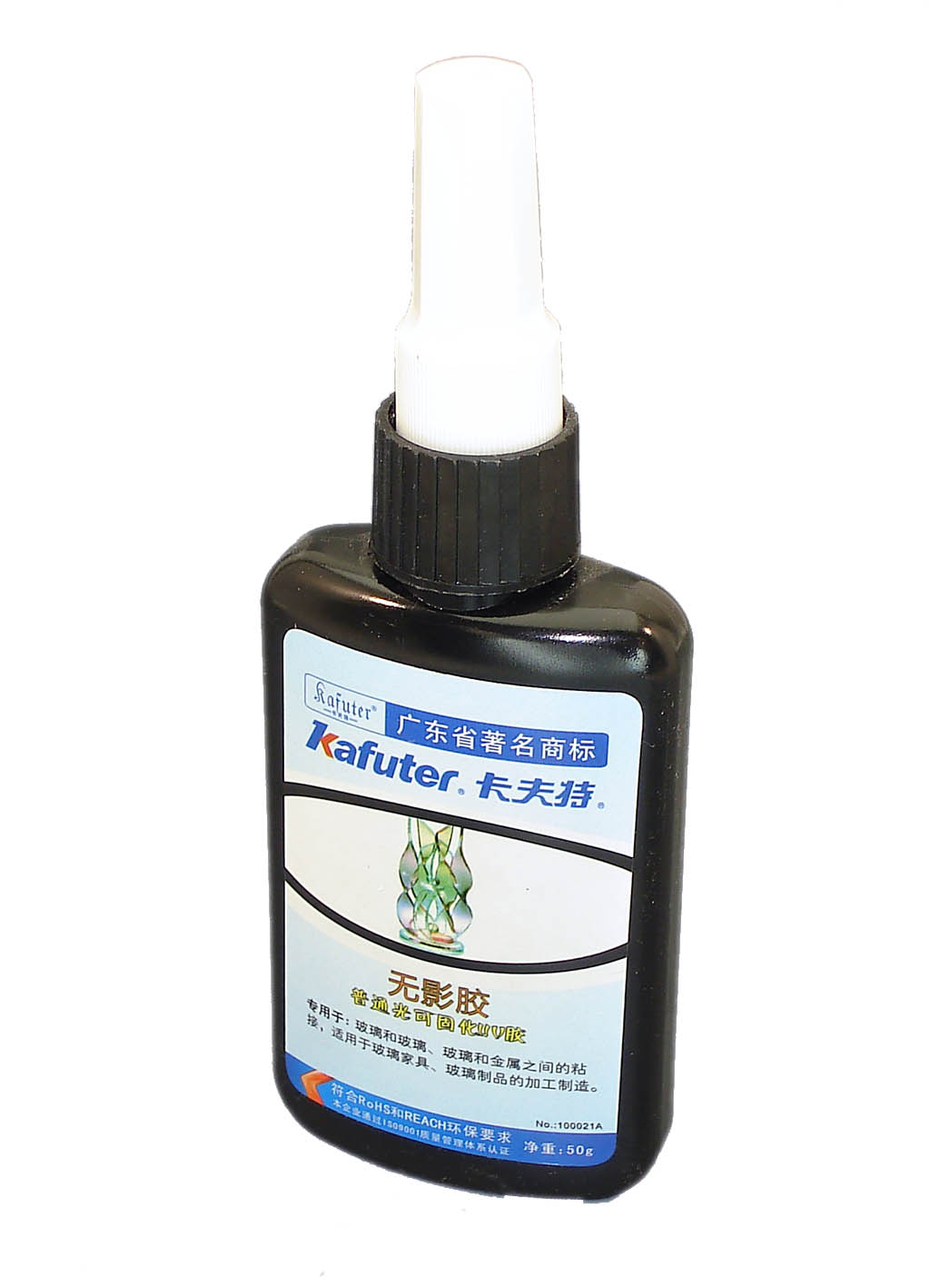 Ультрафиолетовый клей для стекла и металла Kafuter 50 г.