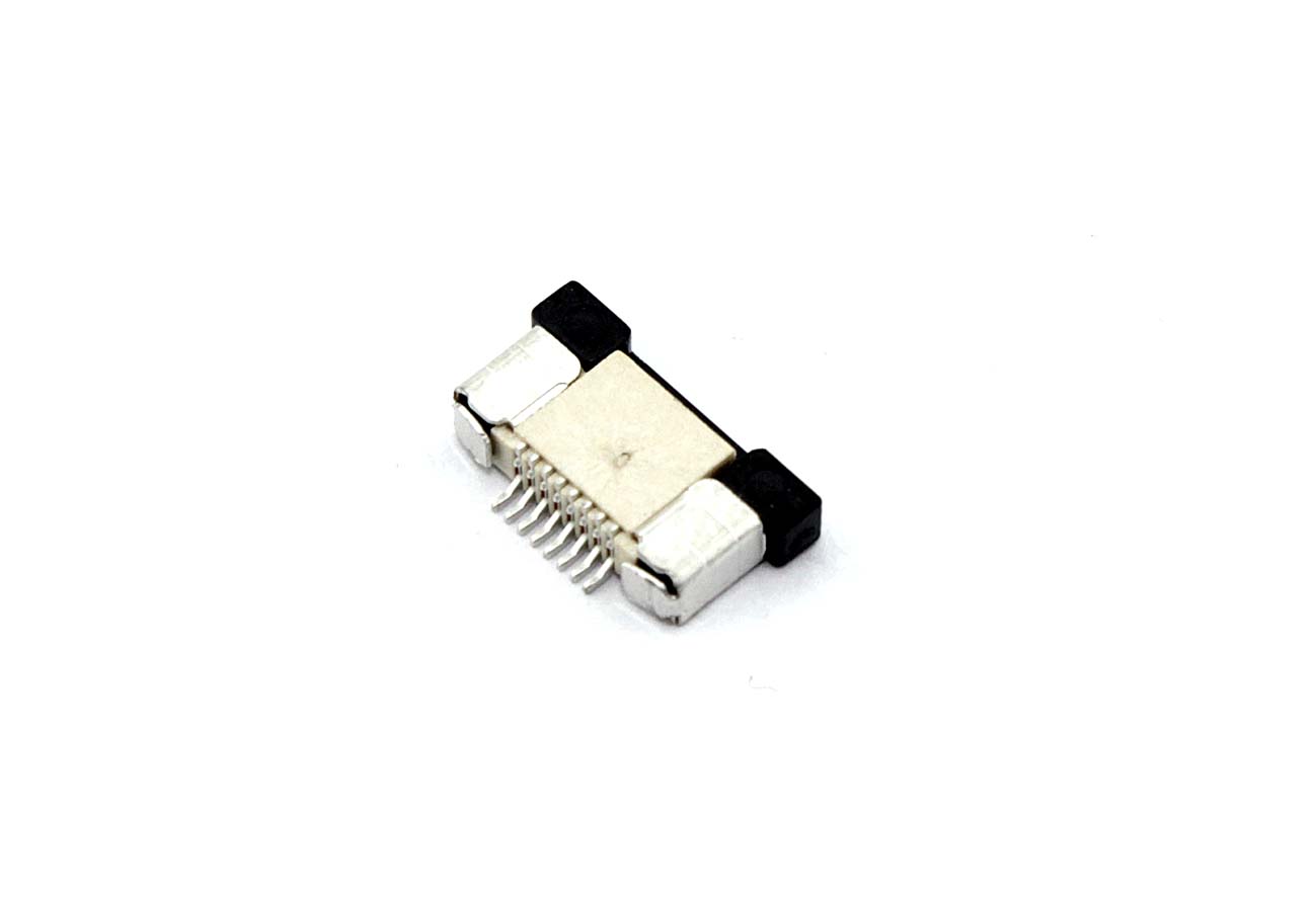Разъем FPC Half Coverage Top Contact 0.5K-BS-8PWB 8 pin высота 2мм шаг 0,5мм