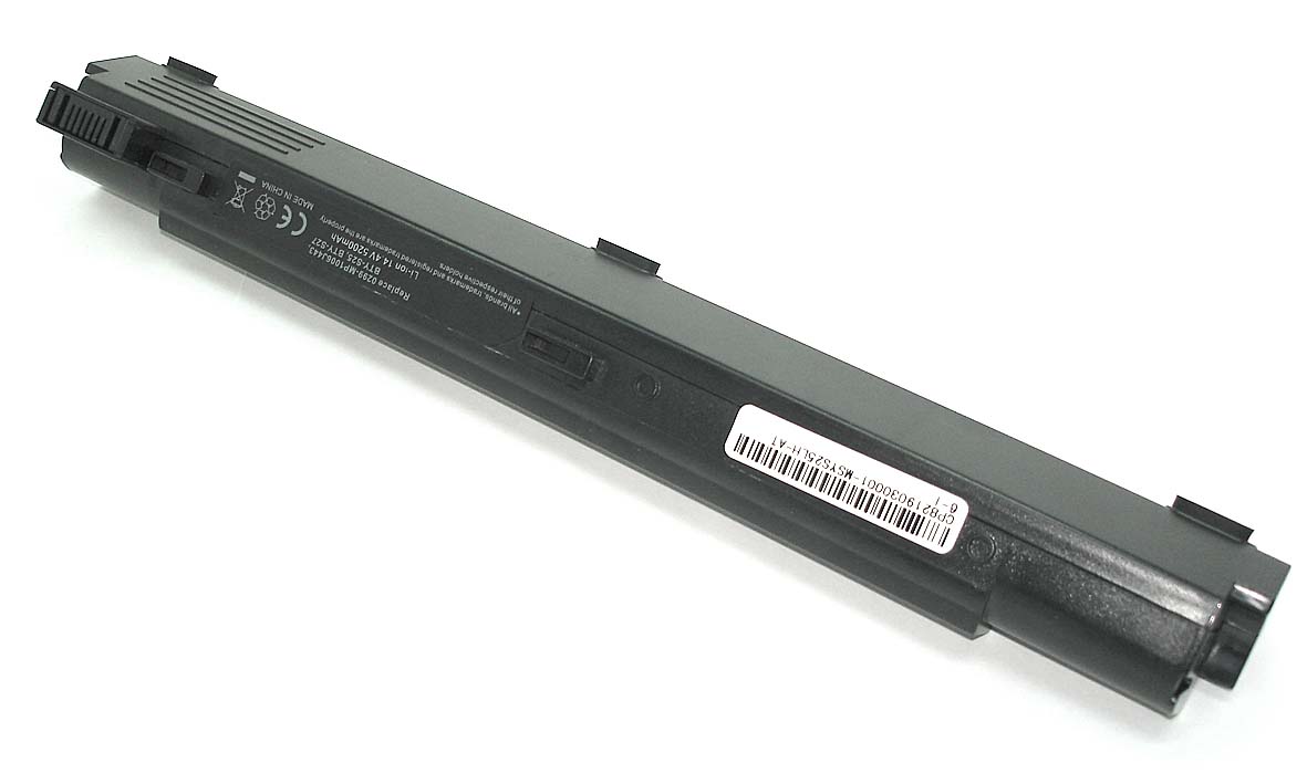 Аккумуляторная батарея для ноутбука MSI PR310 (BTY-S25) 4400-5200mAh OEM черная
