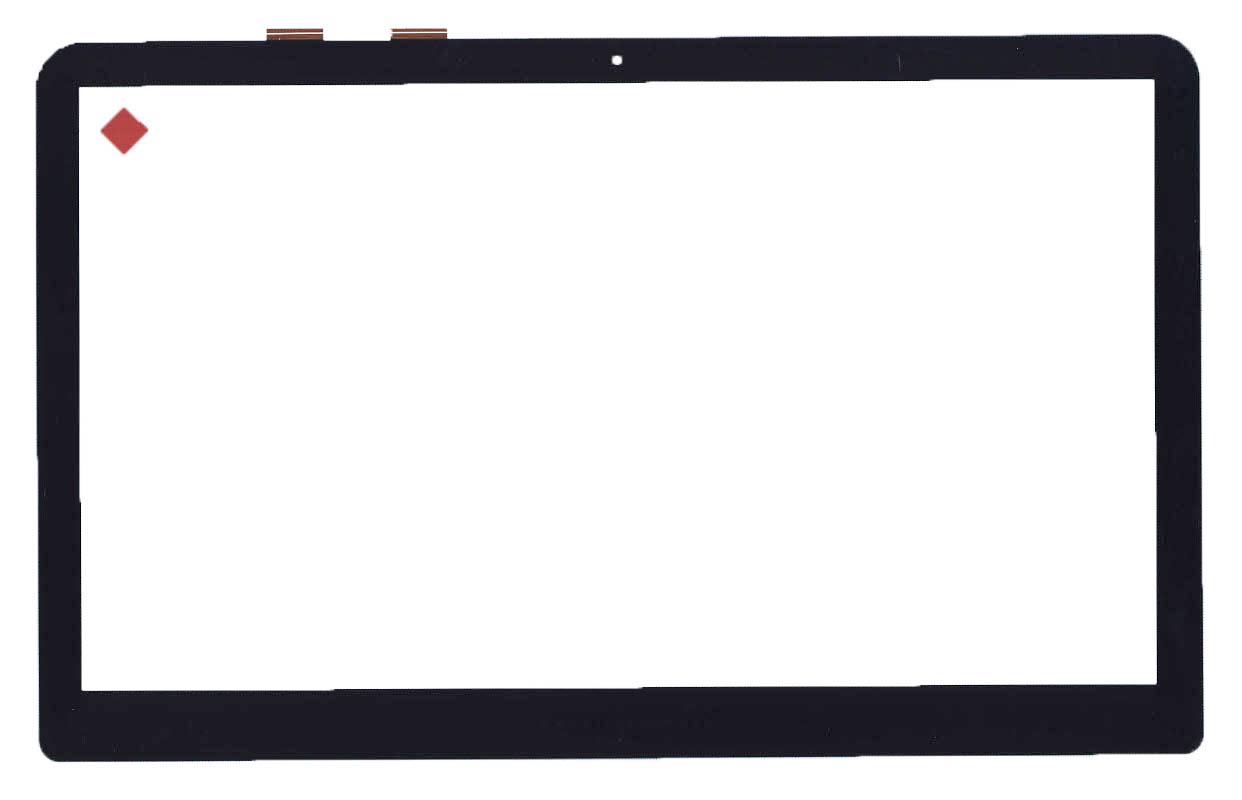 Сенсорное стекло (тачскрин) для HP ENVY X360 15-W черное