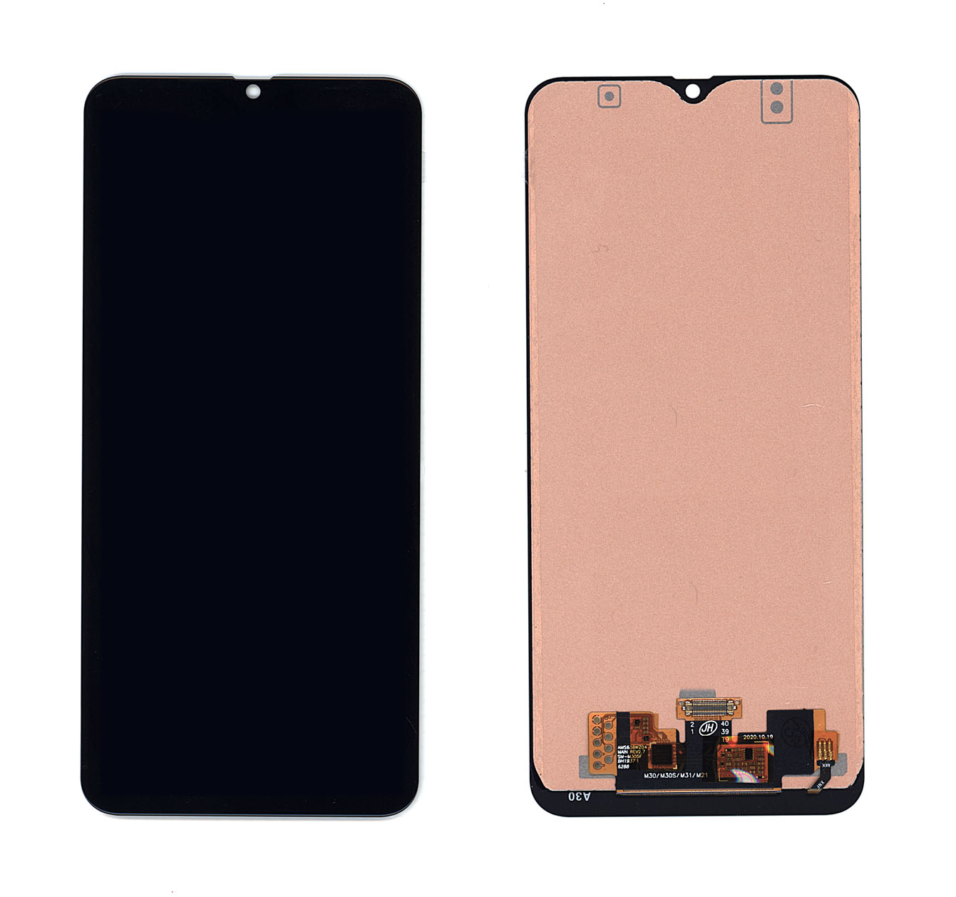 Дисплей (модуль) для Samsung Galaxy M21 SM-M215 в сборе с тачскрином (TFT) черный