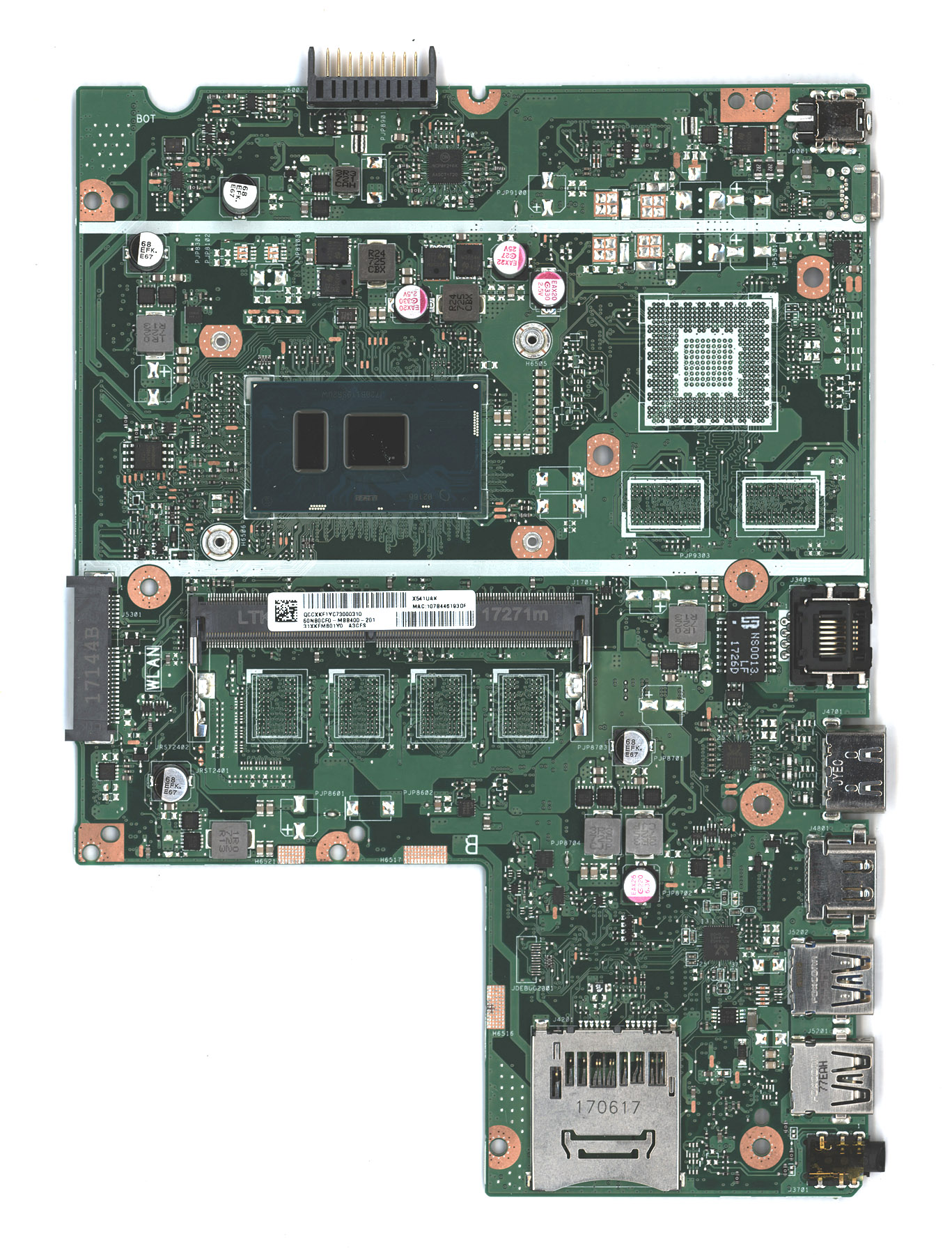Материнская плата для Asus X541UA I3-6006U