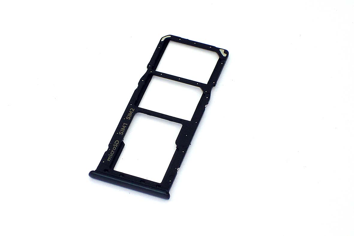 Лоток для SIM-карты Samsung Galaxy A20/A30/A50/A70 (A205F/A305/A505/A705F) черный