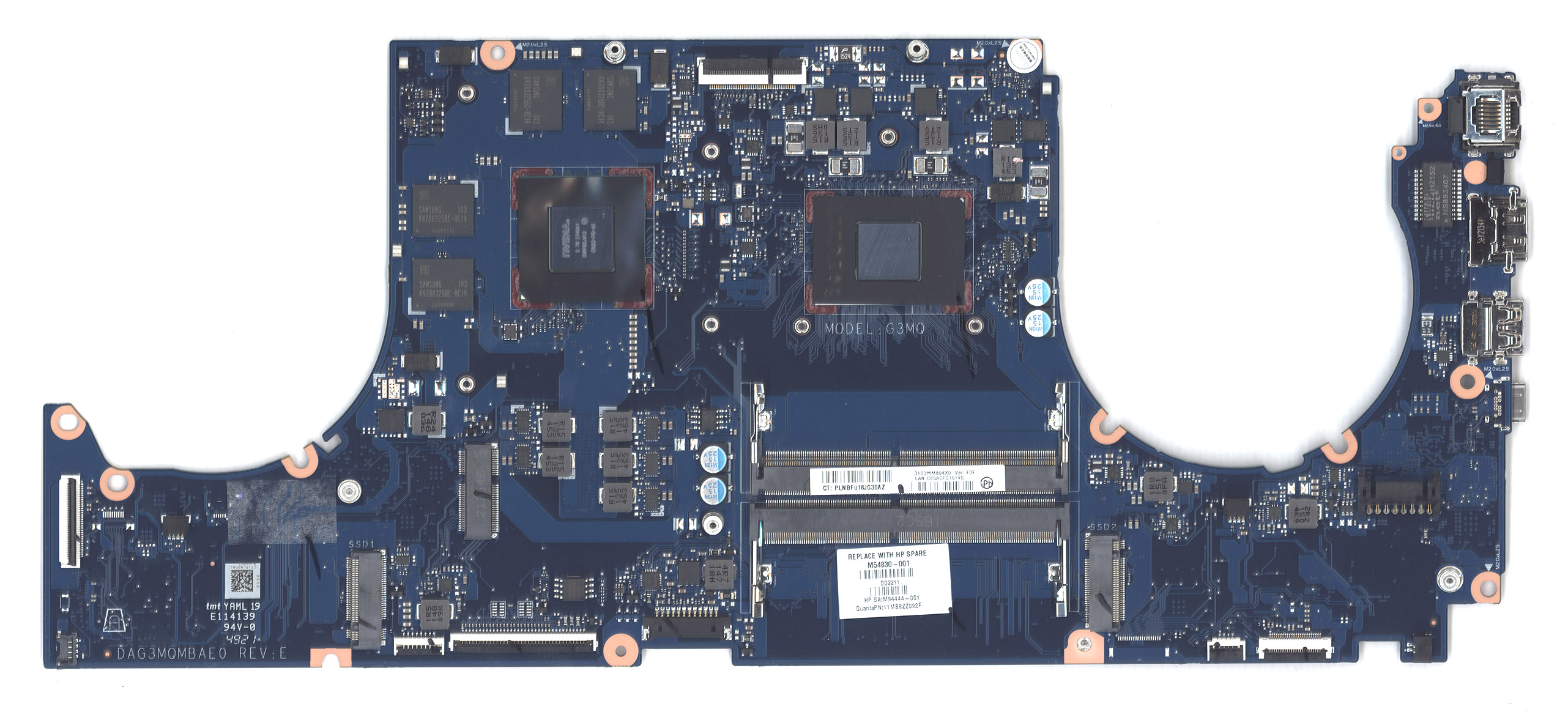 Материнская плата HP VICTUS Ryzen 5 5600H RTX3050