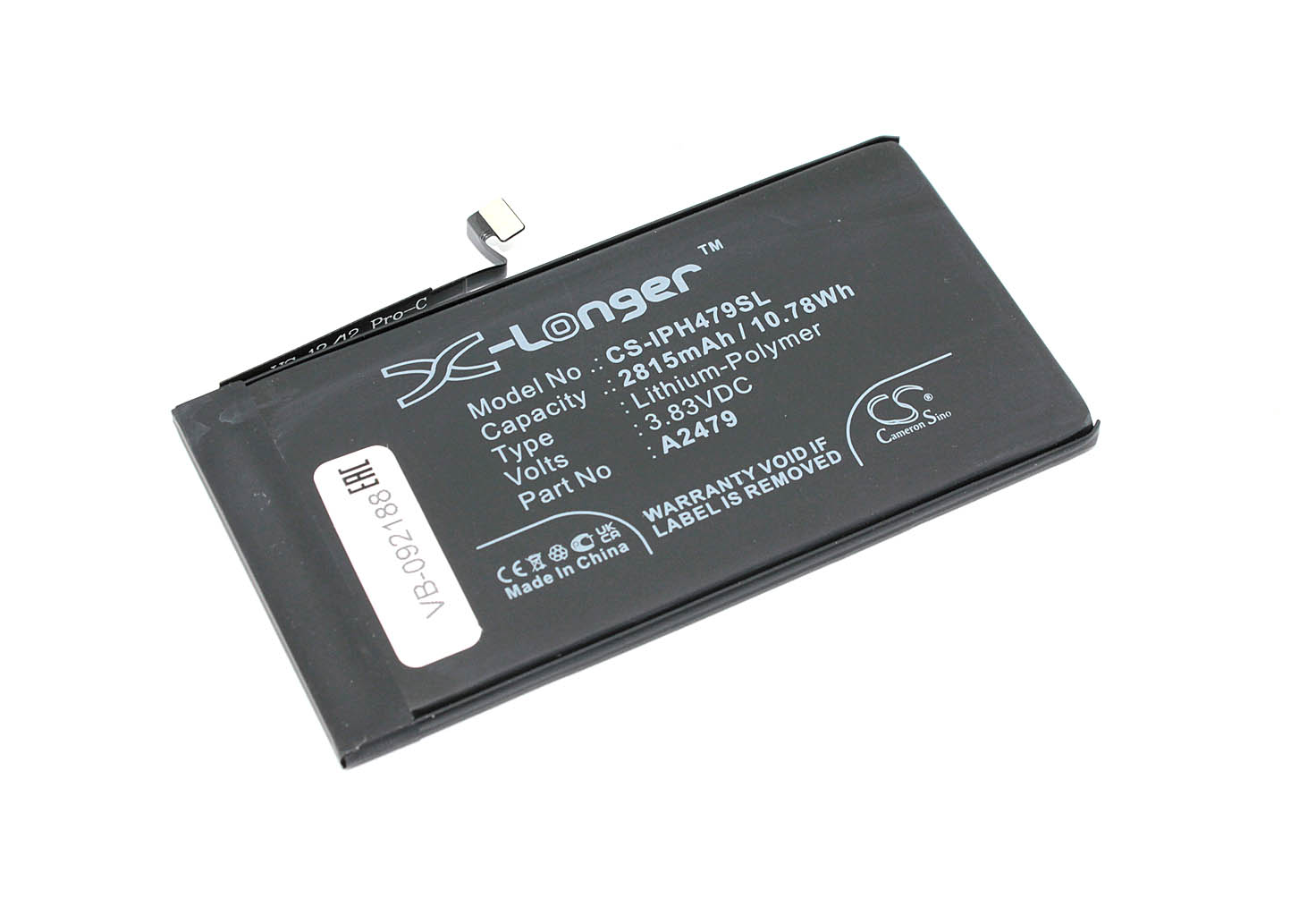 Аккумулятор CS-IPH479SL для iPhone 12 3.83V 2815mAh / 10.78Wh Li-Polymer