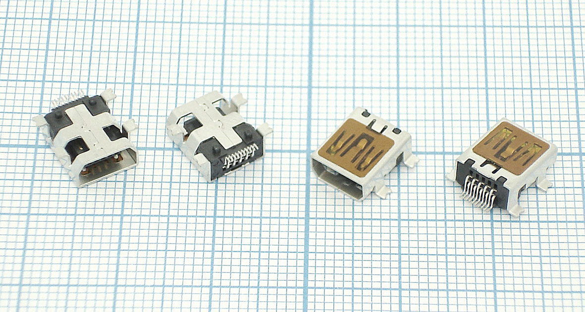 Разъем mini USB для планшета тип USB 13 (RS-MI025)