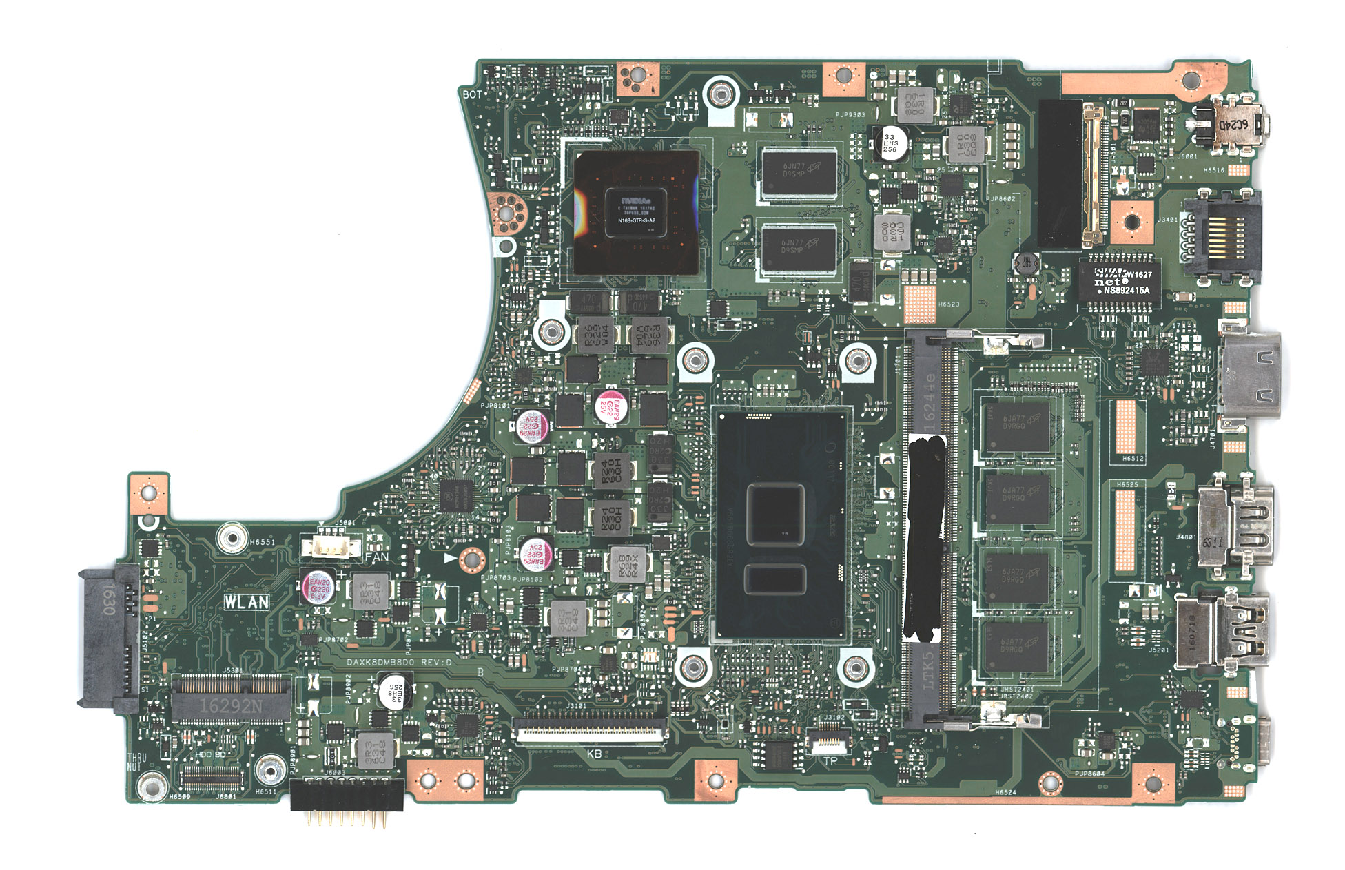 Материнская плата для Asus X456UQ 4G/I5-6200U