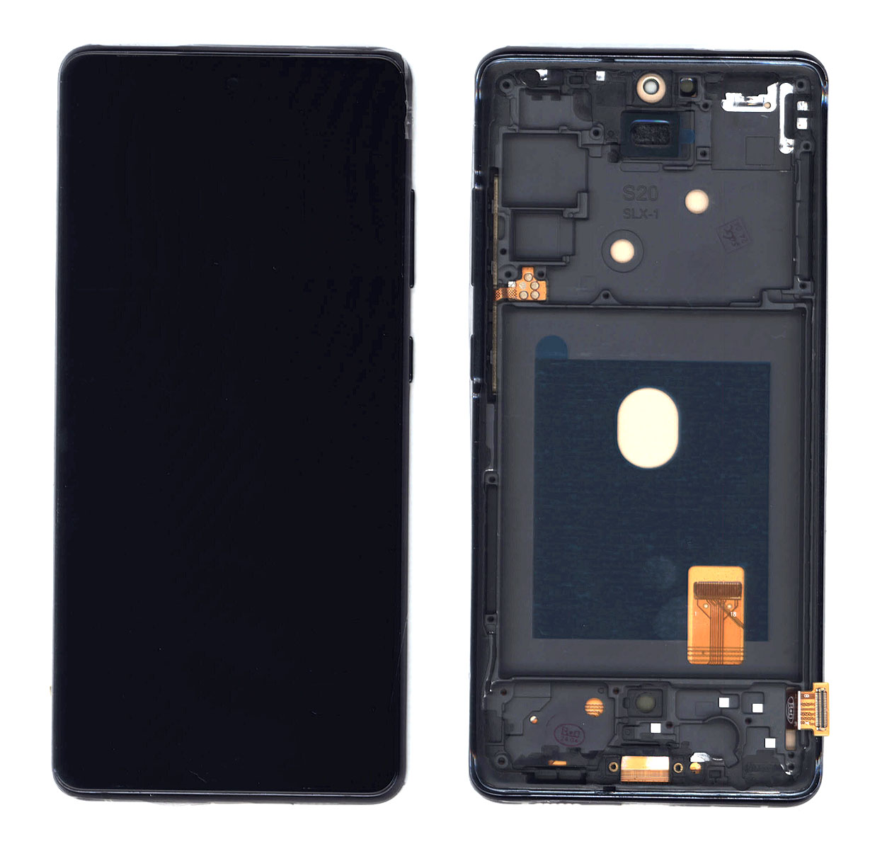 Дисплей для Samsung Galaxy S20 FE SM-G780F в сборе с тачскрином OLED синий