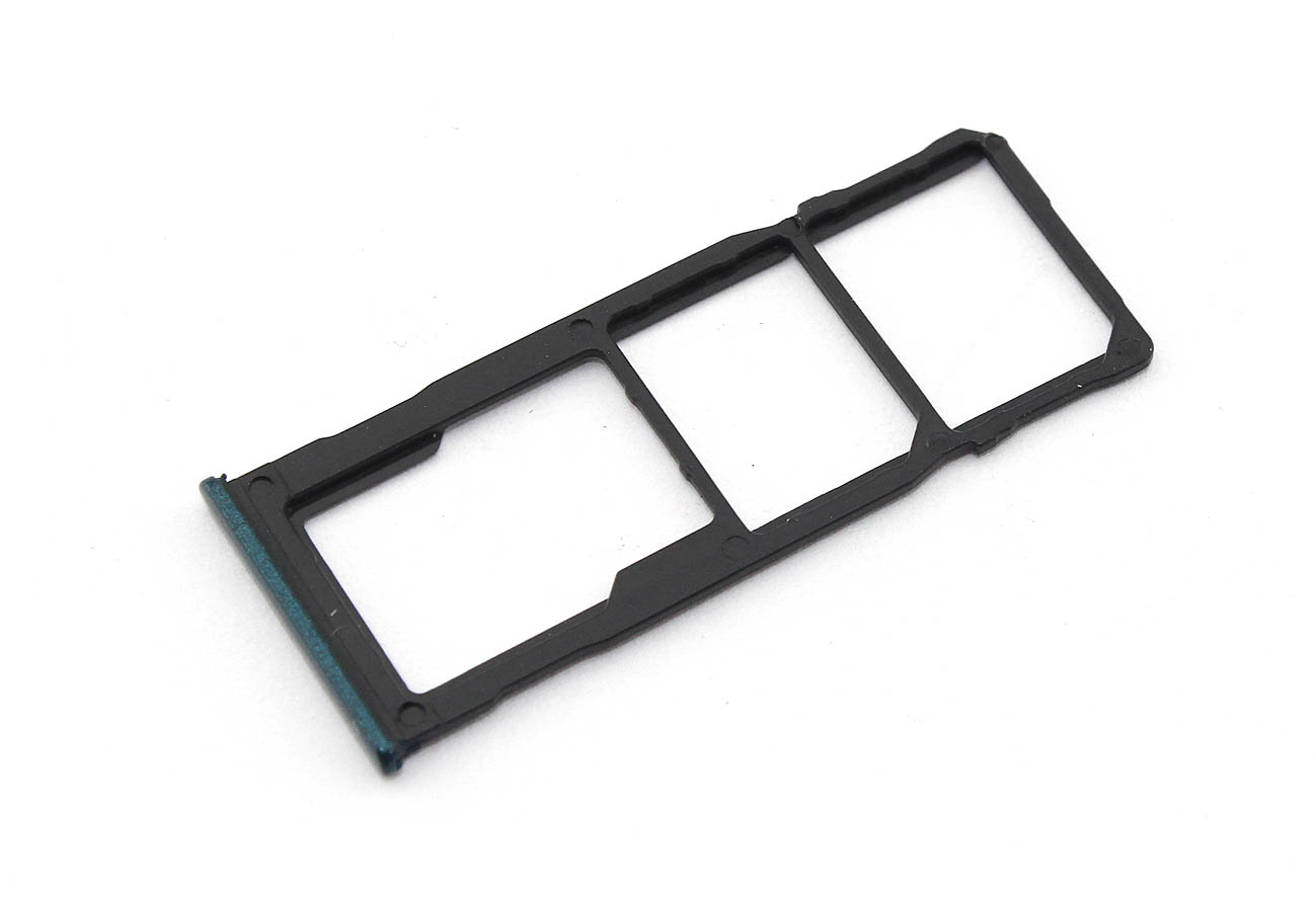 Лоток для SIM-карты Samsung Galaxy M21 (M215F) голубой