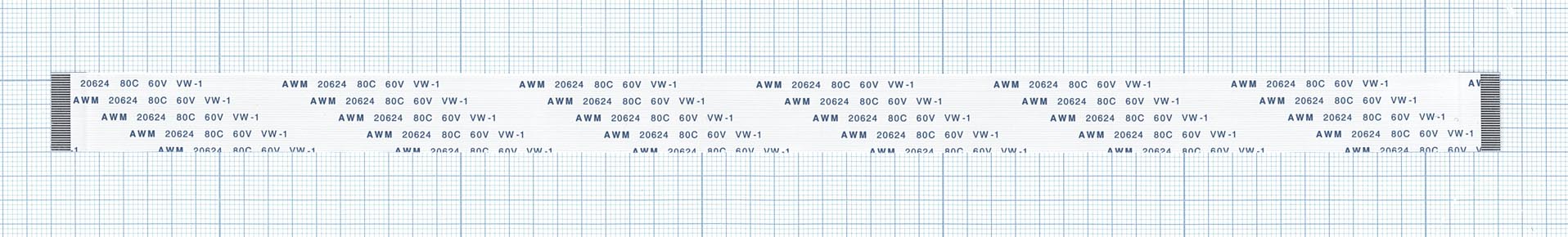 Шлейф универсальный 32pin, шаг 0.8мм, длина 30см