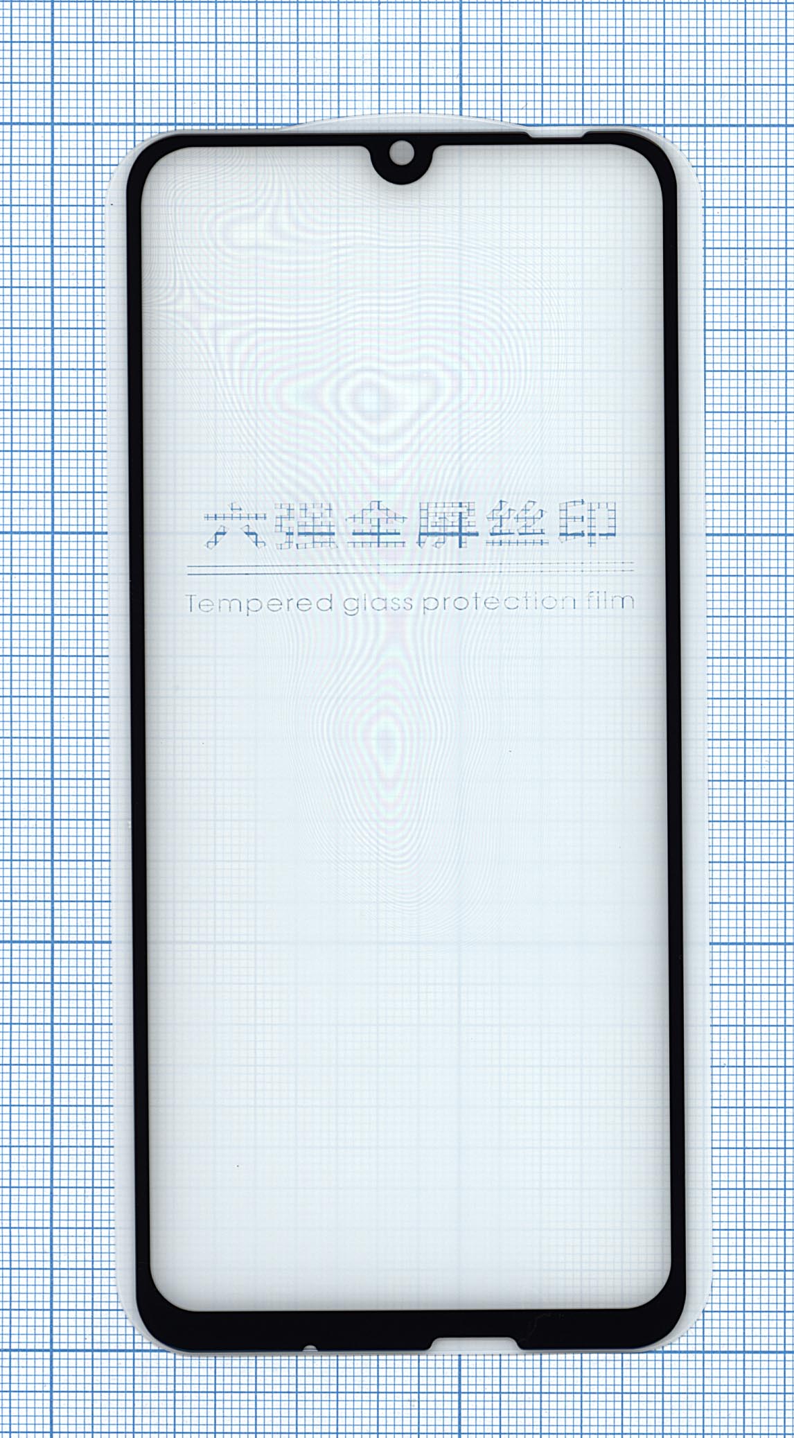 Защитное стекло "Полное покрытие" для Huawei Honor 10 lite черное