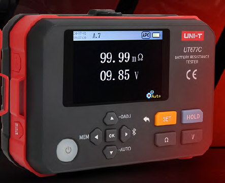 Тестер внутреннего сопротивления аккумуляторов UNI-T UT677C