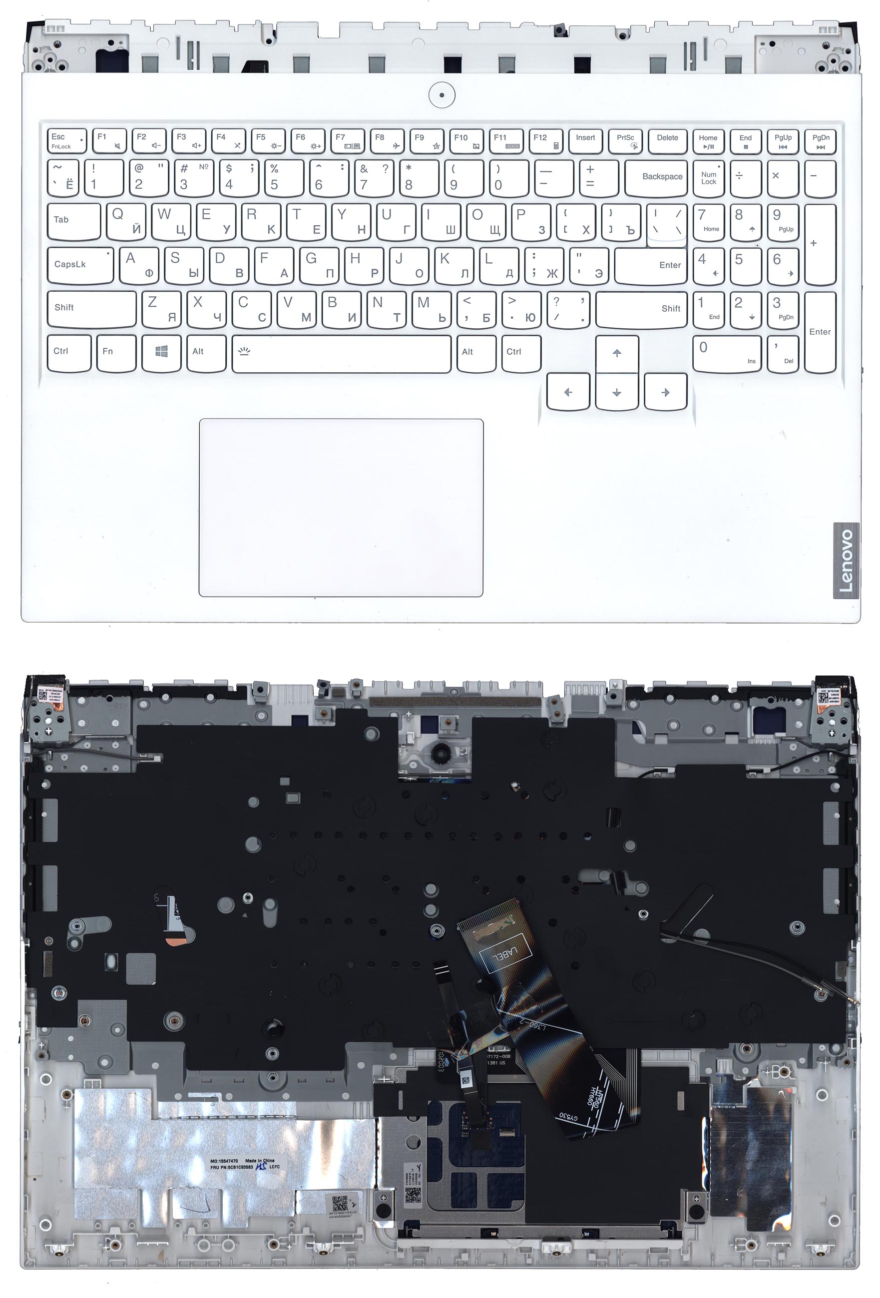 Топкейс для Lenovo Legion 5 Pro-16ACH6