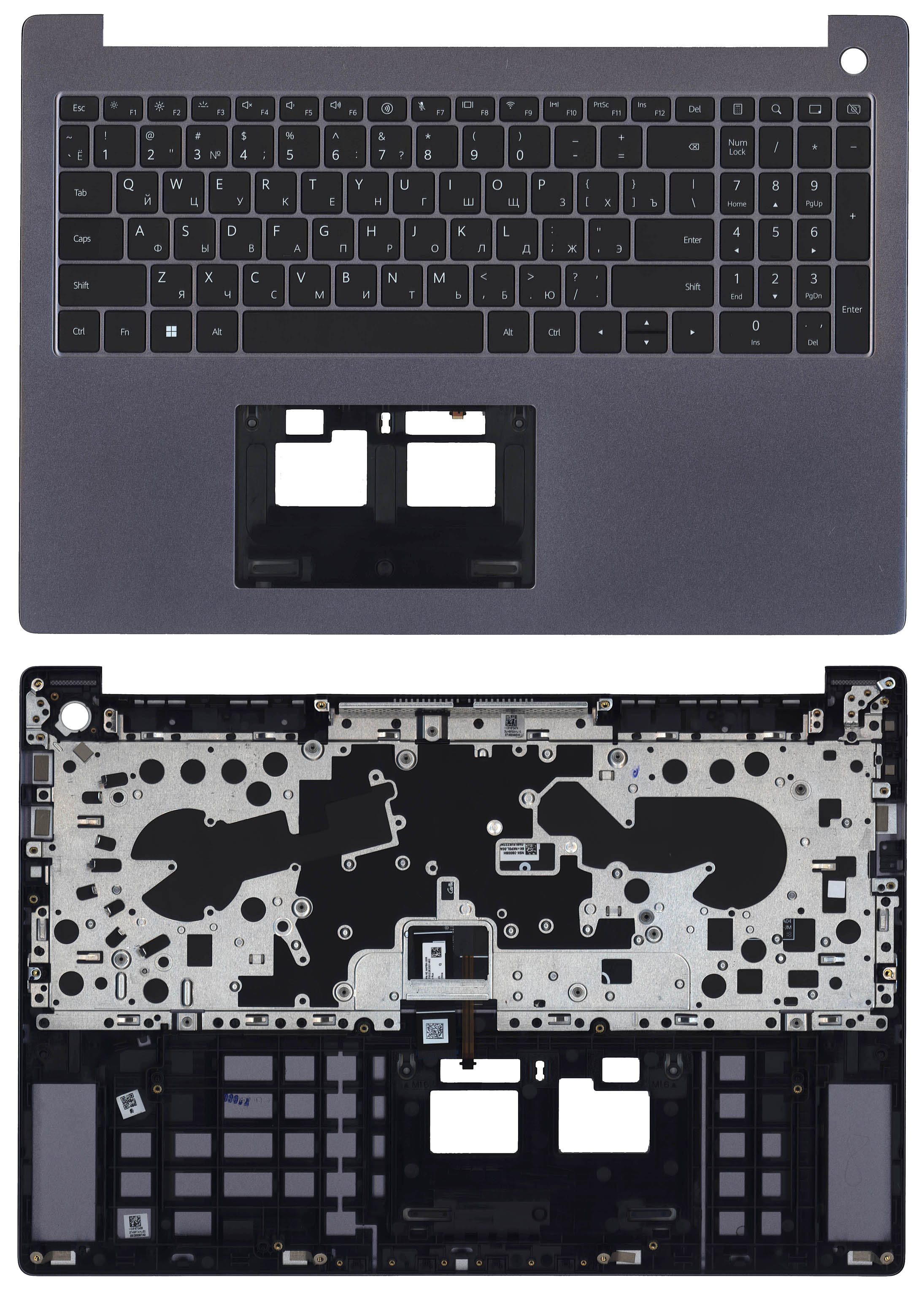 Топкейс для Huawei MateBook D16 RolleF-W5651 Space Gray