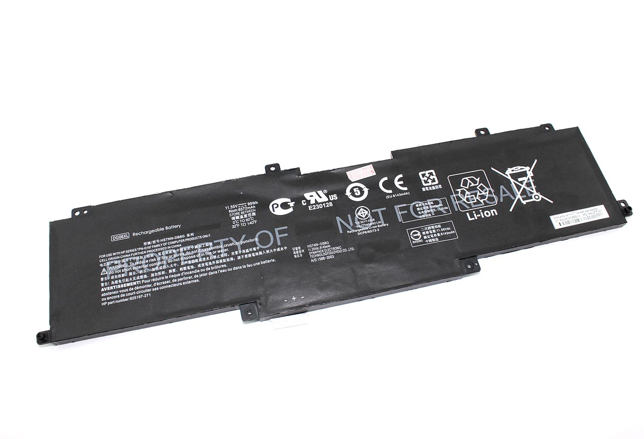 Аккумуляторная батарея для ноутбука HP Omen 17-AP (DG06XL) 11.55V 99Wh