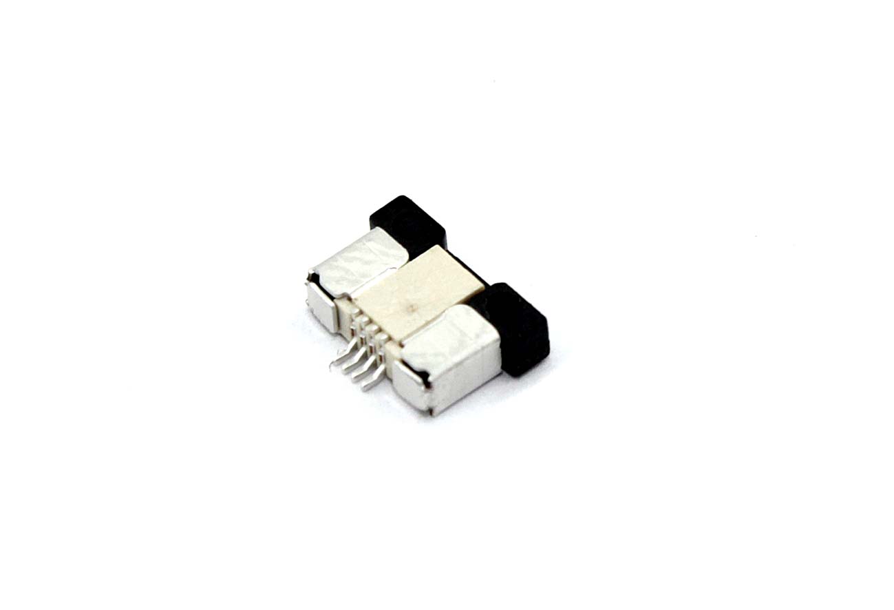 Разъем FPC Half Coverage Top Contact 0.5K-BS-4PWB 4 pin высота 2мм шаг 0,5мм