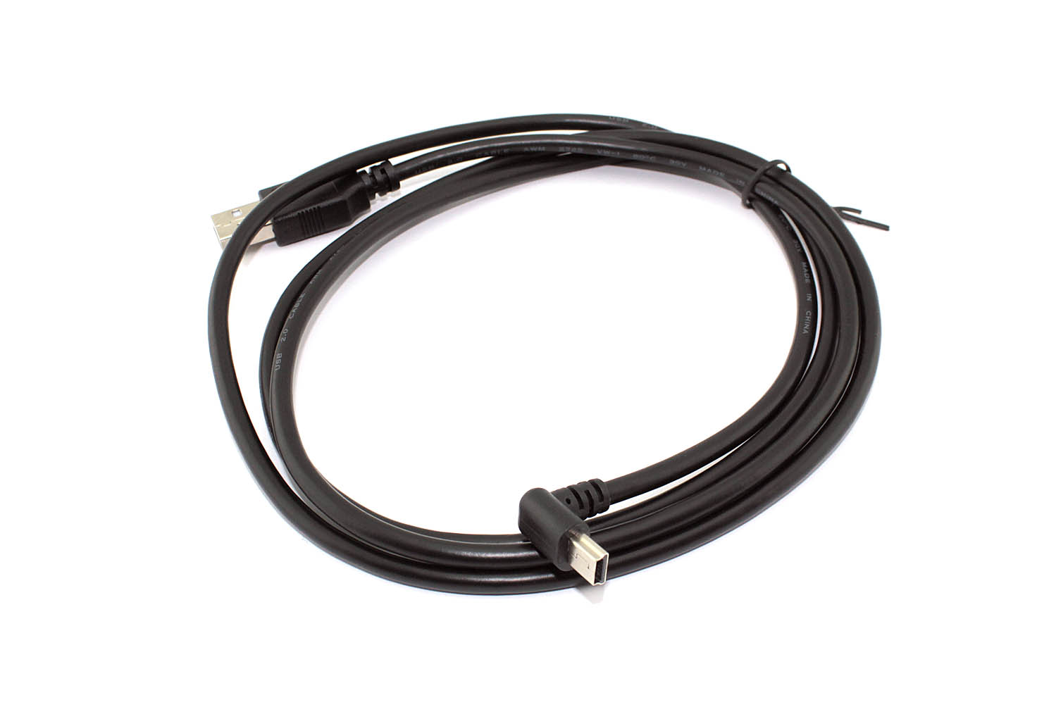 Кабель USB Type A на Mini USB угол вверх 1,5 м