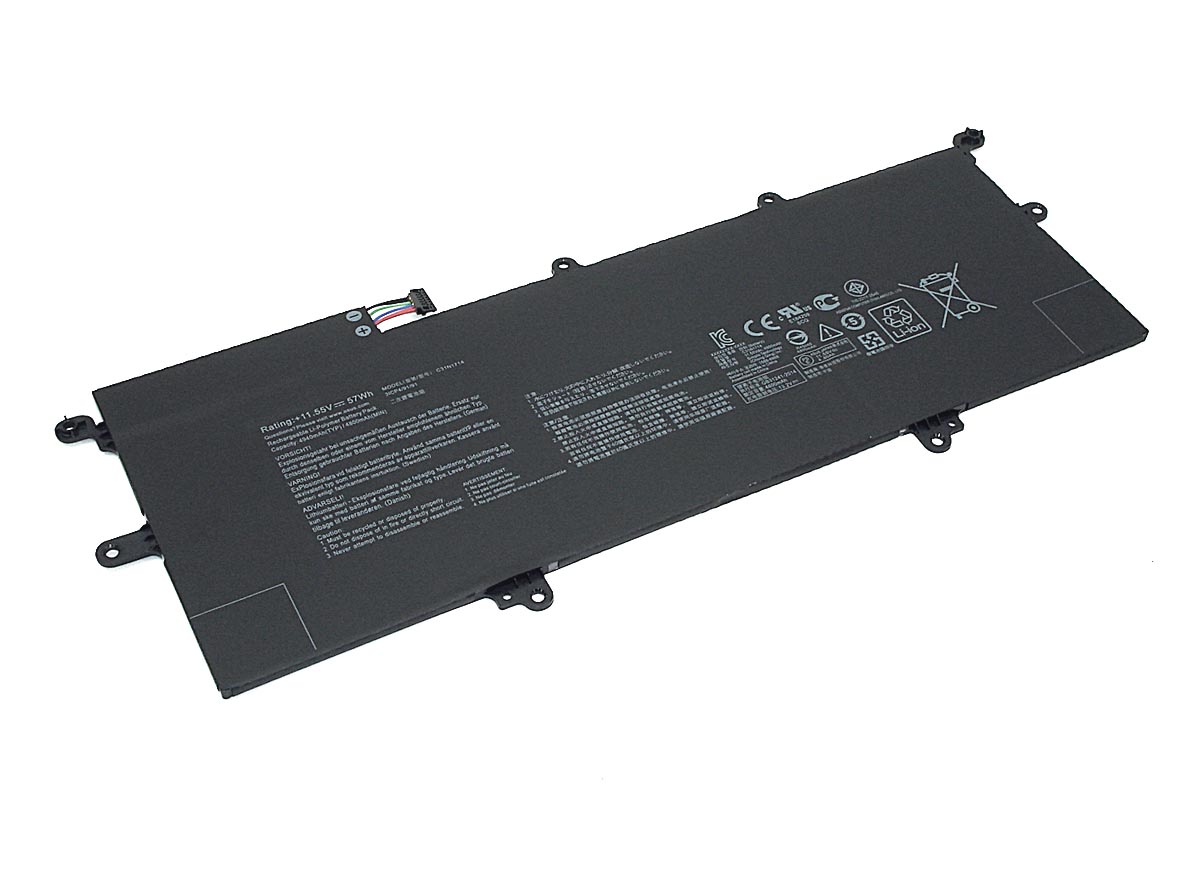 Аккумуляторная батарея для ноутбукa Asus ZenBook Flip 14 UX461UA (C31N1714) 11.55V 4800mAh