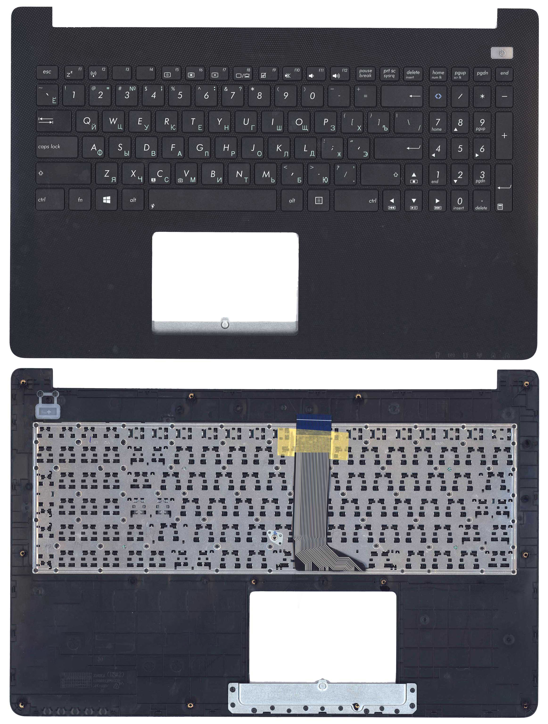 Топкейс для Asus X502 черный