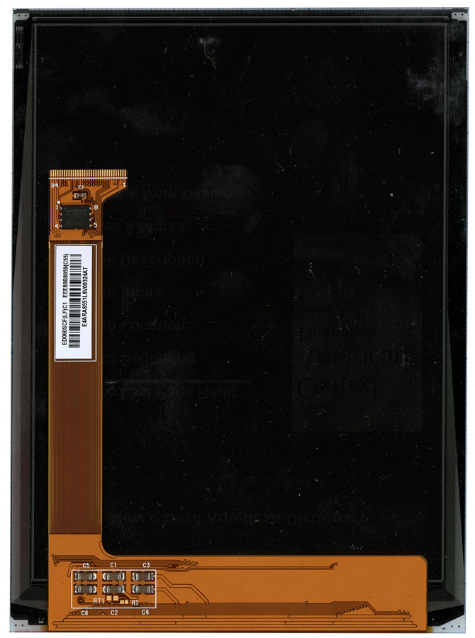 Экран для электронной книги e-ink 6" PVI ED060SCF(LF)C1