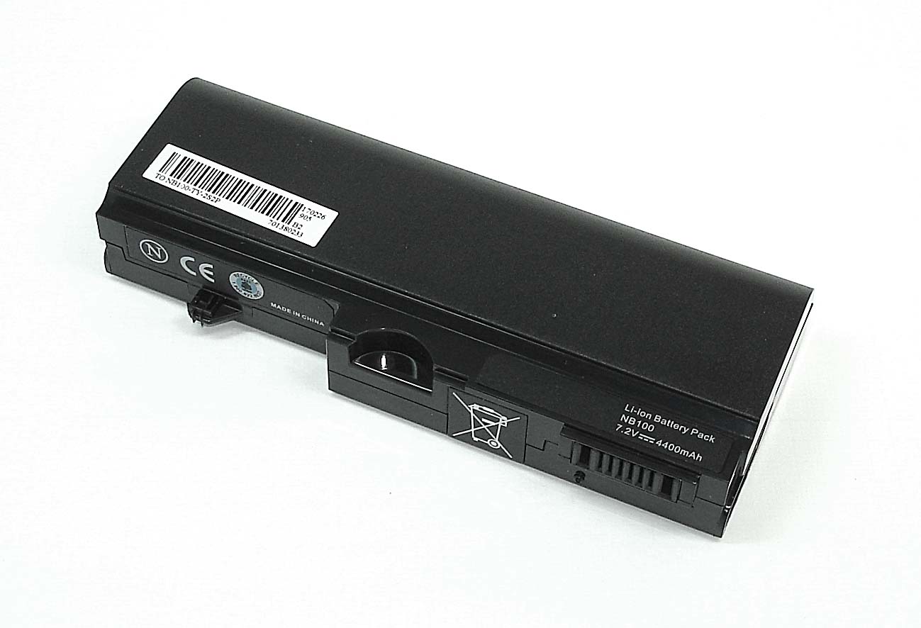 Аккумуляторная батарея для ноутбука Toshiba NB100 (PA3689U-1BRS) 4400mAh OEM черная