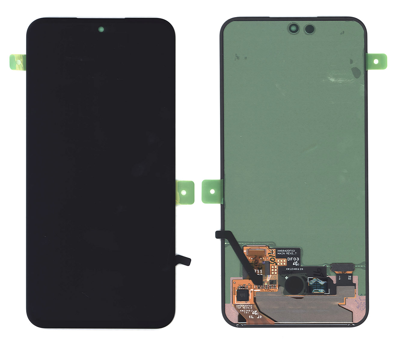 Дисплей для Samsung Galaxy S23 FE SM-S711B в сборе с тачскрином черный orig